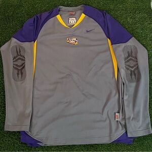 VTG Y2K 2007 NCAA Nike LSU Tigers SEC Champions Long Sleeve Shirt Men’s Large